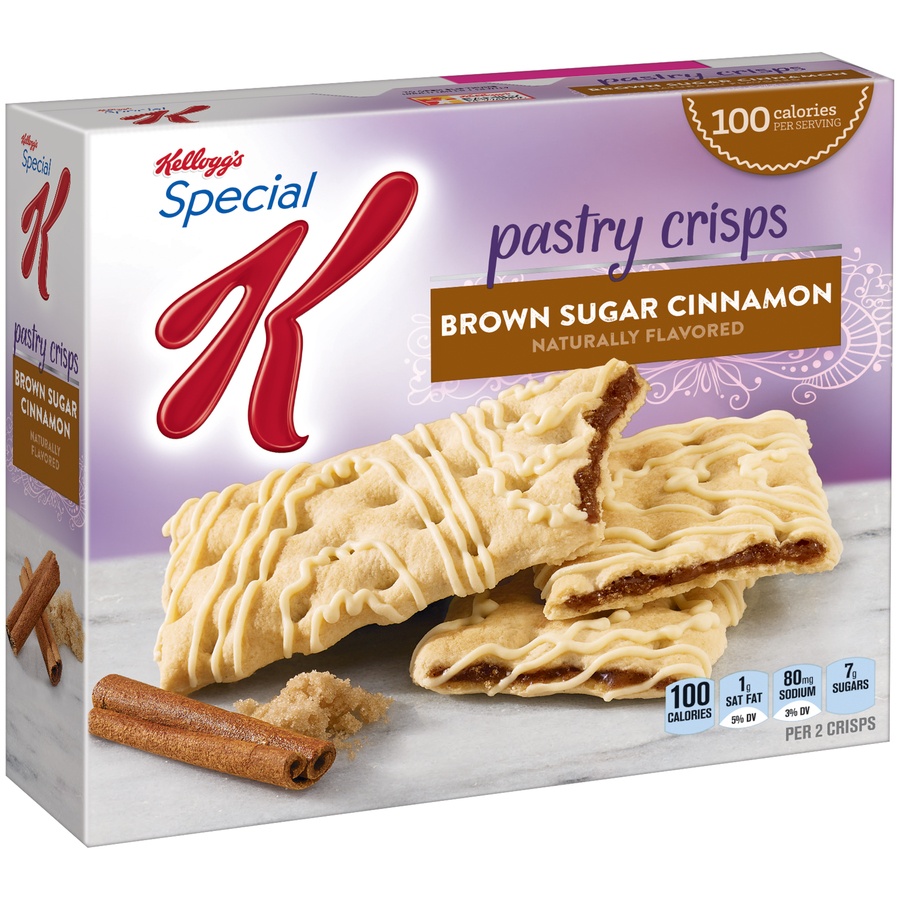 slide 4 of 7, Kellogg's Special K Brown Sugar Cinnamon Pastry Crisps, 5 ct; 0.88 oz