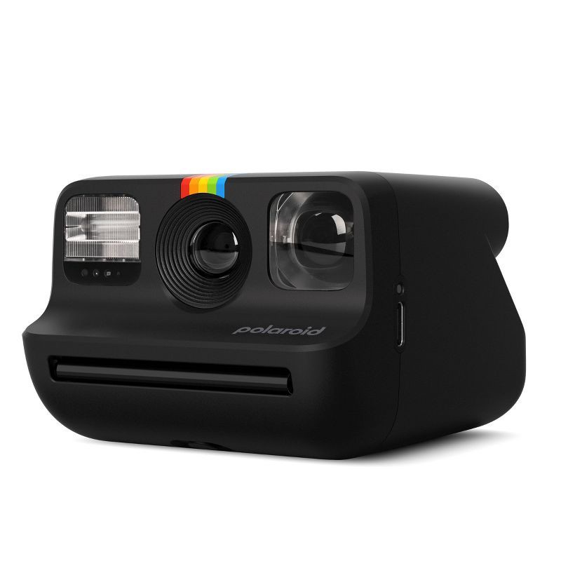 slide 2 of 12, Polaroid Go Camera (Gen 2) - Black: Instant Film, Automatic Flash, 1 ct