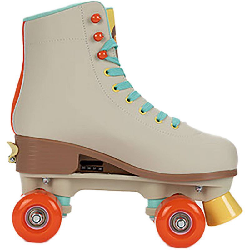 slide 4 of 15, GEM Skates Quad Roller Skate - Gray/Mint Green, 1 ct