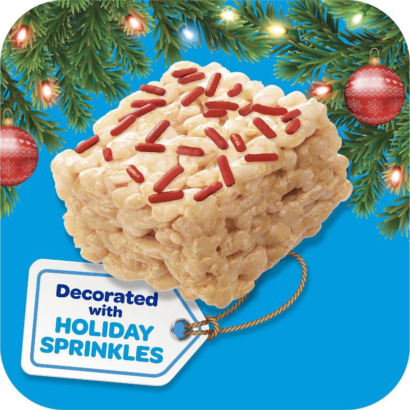 slide 5 of 9, Rice Krispies Treats Christmas Minis with Sprinkles - 12.4oz/32ct, 12.4 oz, 32 ct