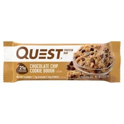 Quest Chocolate Chip Cookie Dough Protein Bar 2.12 oz