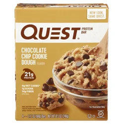 Quest Protein Bars, Chocolate Chip Cookie Dough Flavor