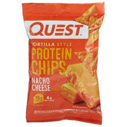 Quest Tortilla Style Nacho Cheese Flavor Protein Chips 1.1 oz