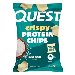 Quest Crispy Protein Chips Sea Salt 4 Oz