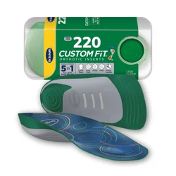 Dr. Scholl's Custom Fit Cf220 Orthotic Inserts, 1 Pair