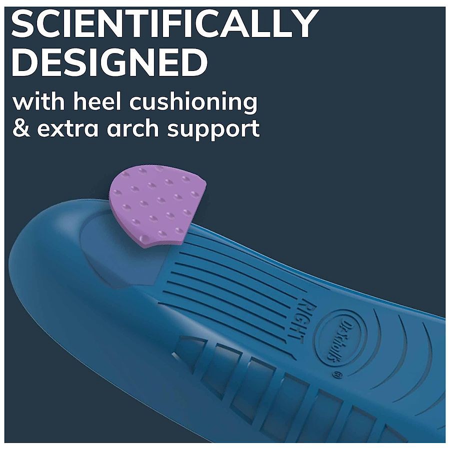 slide 4 of 5, Dr. Scholl's Heel & Arch All Day Pain Relief Orthotics for Men, 1 ct