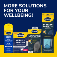 slide 10 of 29, Dr. Scholl's PLANTAR FASCIITIS PAIN PATCHES with Hydrogel Flexible Technology, 8 Ct // Clinically Tested 12-Hour Daily Pain Relief - Contours to Your Foot - With Lidocaine & Menthol, 8 Treatments, 8 ct