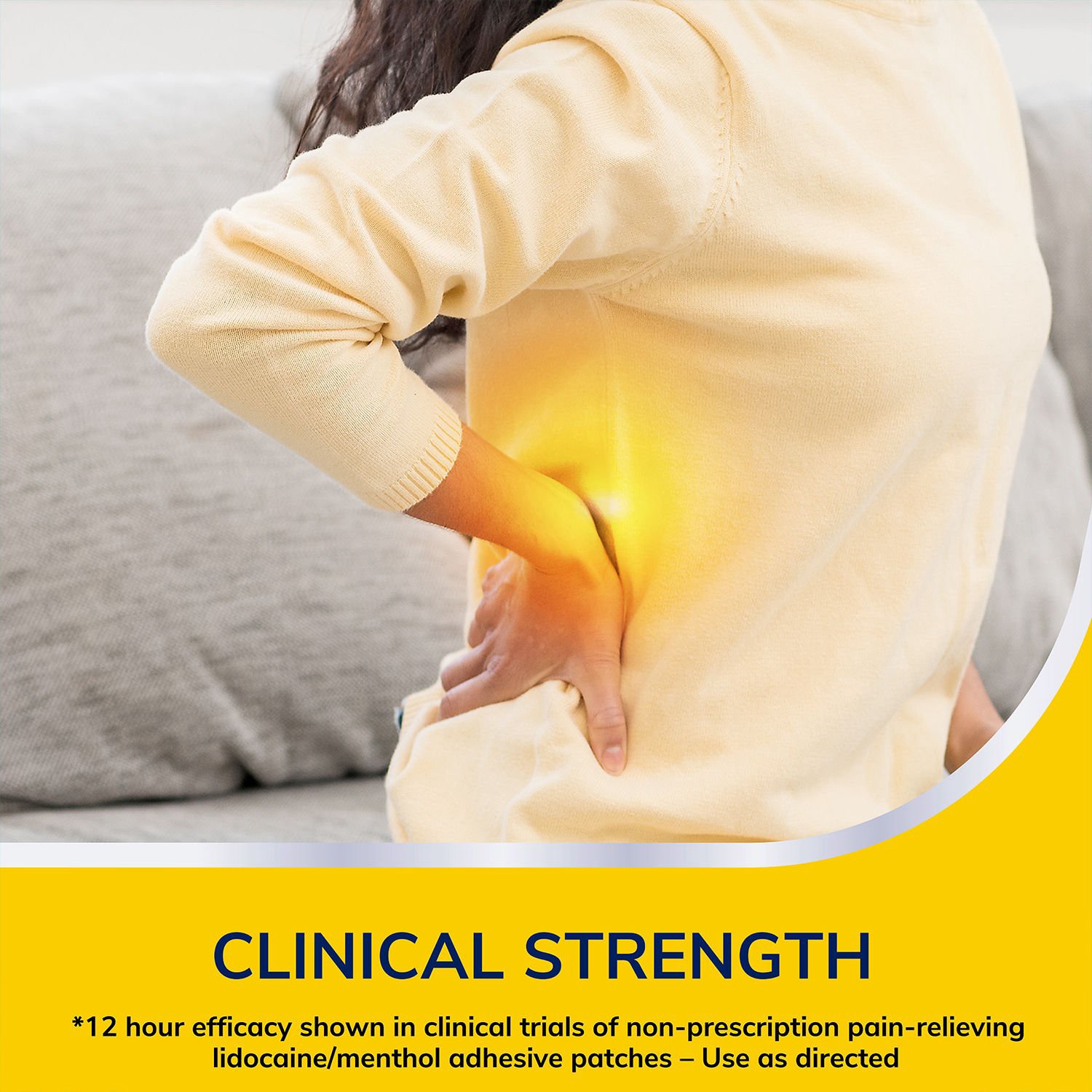 slide 2 of 6, Dr. Scholl's Clinical Strength 12 Hour Relief Pain Patch, 10Ct, 10 ct