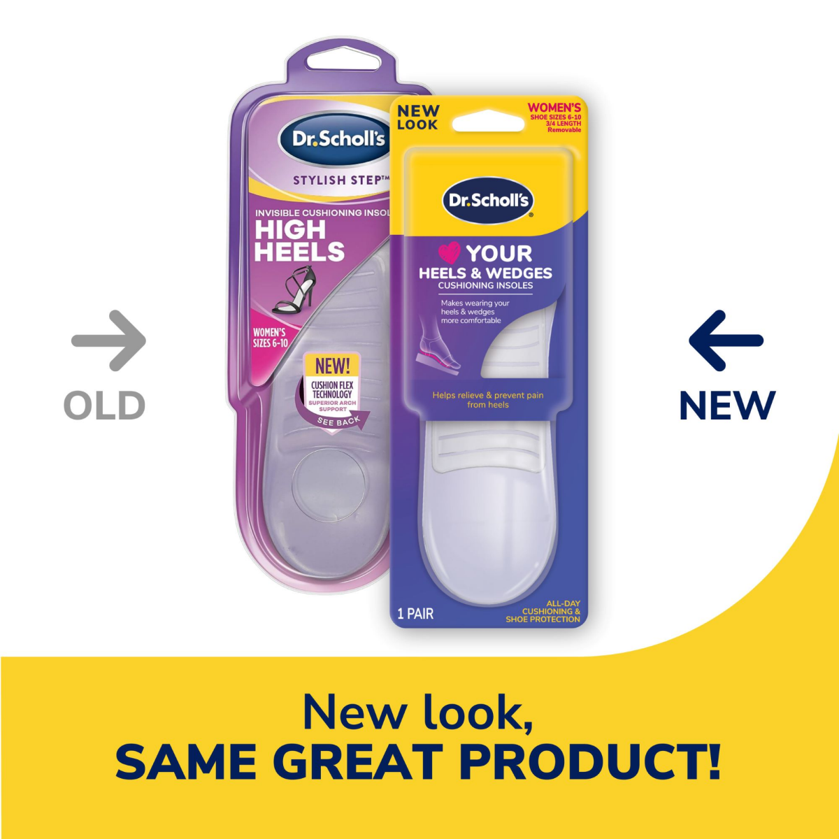 slide 21 of 29, Dr. Scholl's Stylish Step Sizes 6-10 High Heels Women's Cushioning Insoles 1 ea, 1 ct