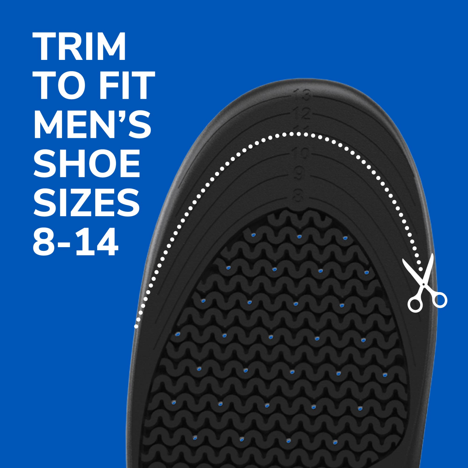 slide 4 of 5, Dr. Scholl's Men's Work Massaging Gel Advanced Insoles, 2 ct