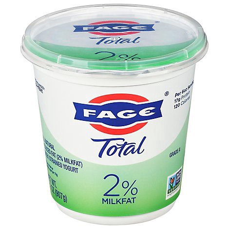 slide 1 of 1, Fage Total 2% Milkfat Plain Greek Yogurt - 32 Oz, 32 oz