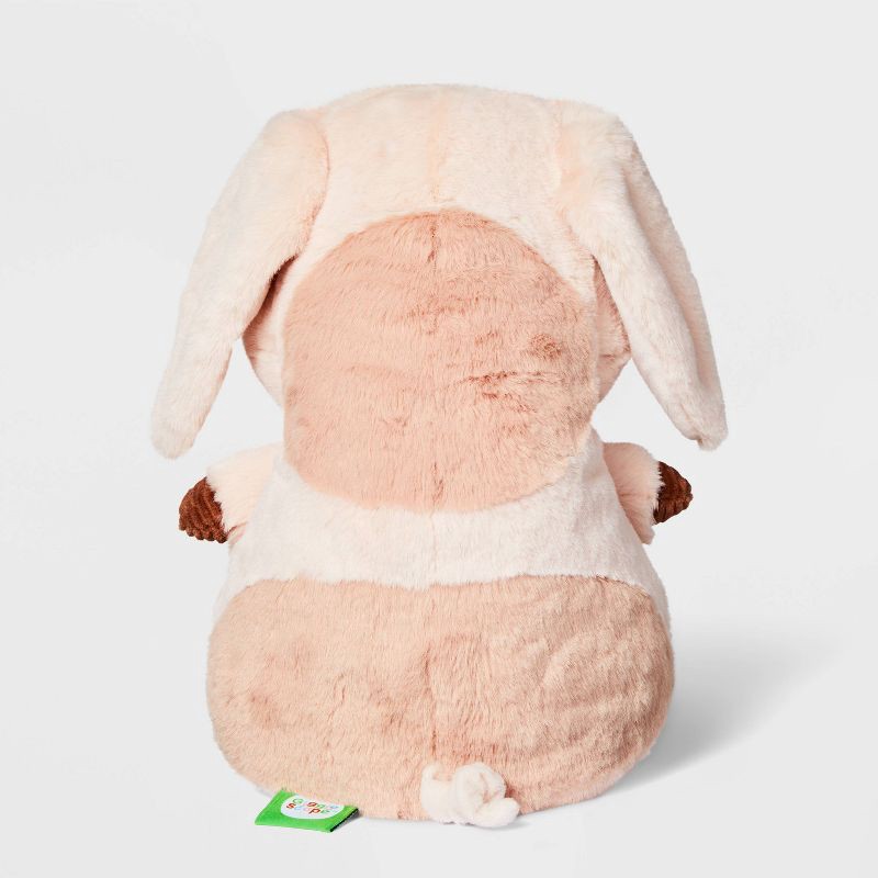 slide 3 of 4, 11" Pig Stuffed Animal - Gigglescape™: Zoo Theme, 1 Year+, 0.5 lbs, 0.5 lb