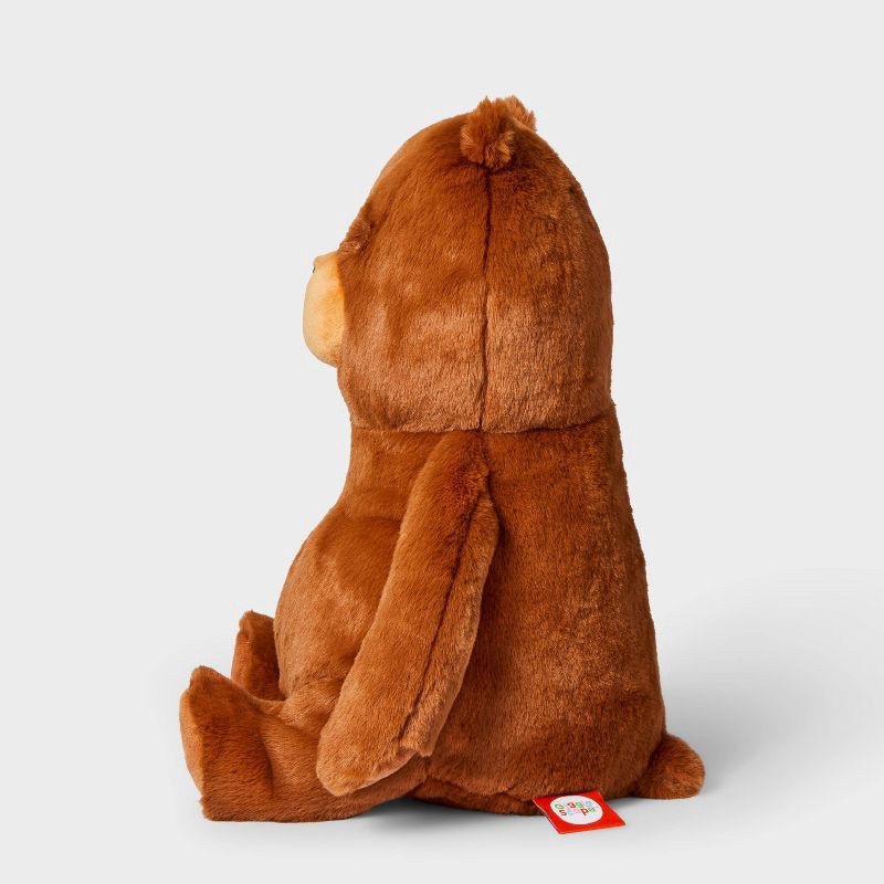 slide 3 of 4, 12'' Bear Stuffed Animal - Gigglescape™: 12" Height, Teddy Bear, Gigglescape Toys, 1 ct