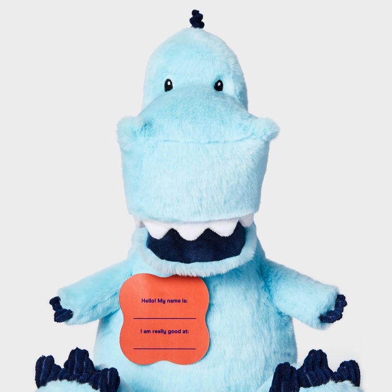 slide 4 of 4, 13'' Dinosaur Stuffed Animal - Gigglescape™: 1 Year+, 0.5 lbs, Dinosaur Theme, 0.5 lb