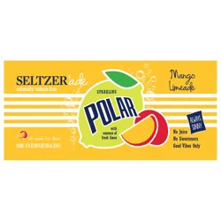 Polar Seltzer'ade - 8pk 12oz - Mango Limeade