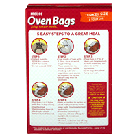 slide 3 of 5, Meijer Oven Bags, Turkey Size, 2 ct