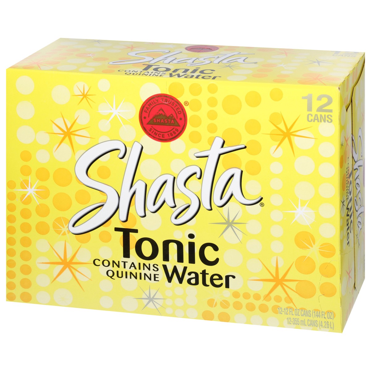 slide 5 of 14, Shasta Tonic Water 12 - 12 fl oz Cans, 12 ct
