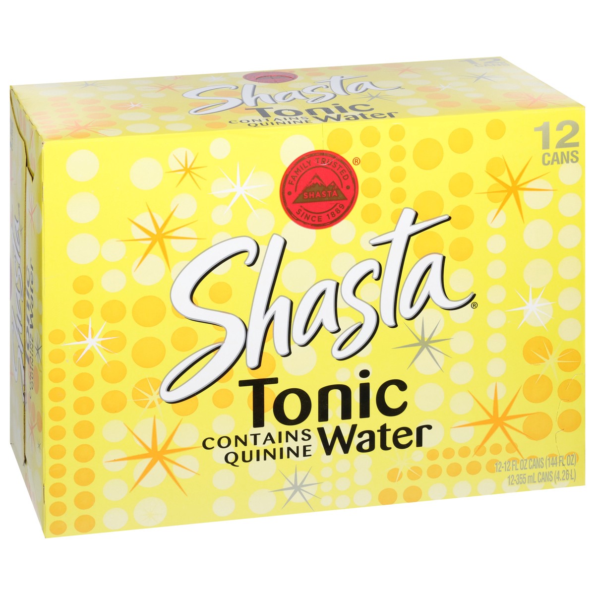 slide 8 of 14, Shasta Tonic Water 12 - 12 fl oz Cans, 12 ct