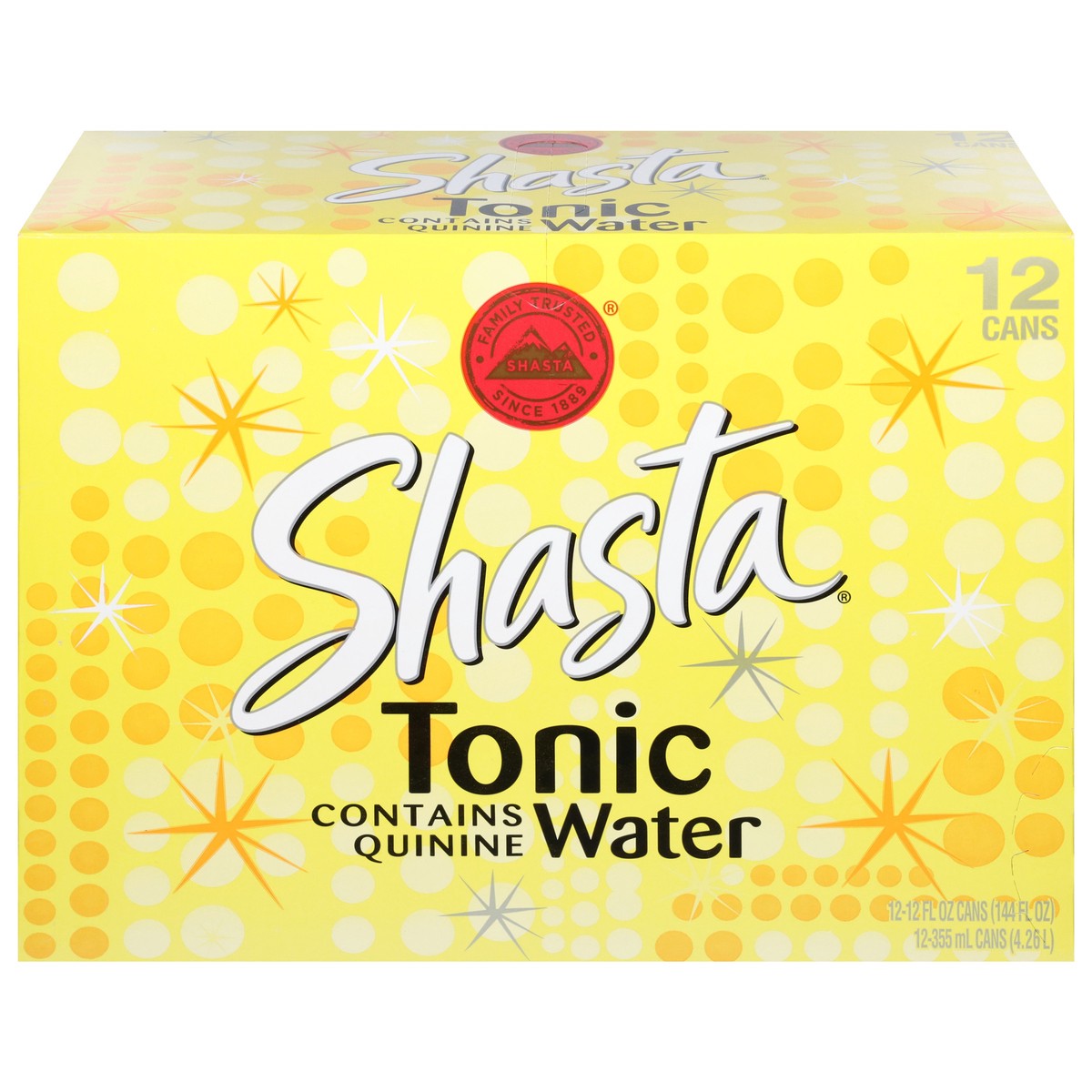 slide 3 of 14, Shasta Tonic Water 12 - 12 fl oz Cans, 12 ct