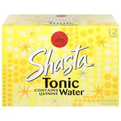 Shasta Tonic Water 12 - 12 fl oz Cans