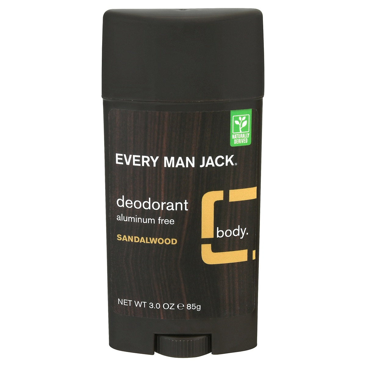 slide 1 of 2, Every Man Jack Aluminum Free Sandalwood Deodorant 3 oz, 3 oz