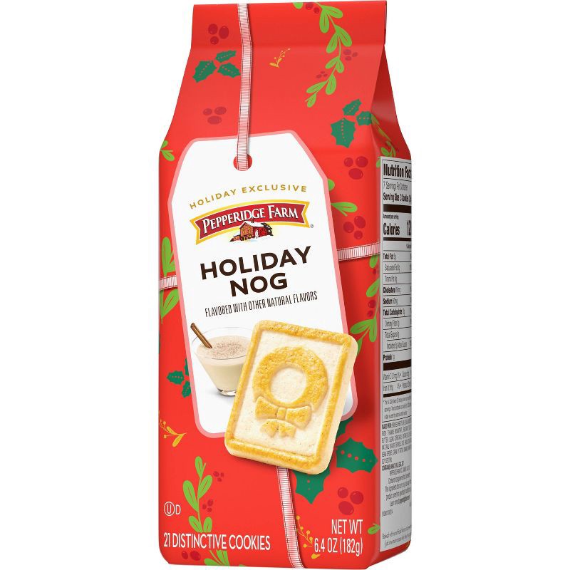 slide 5 of 5, Pepperidge Farm Holiday Chessmen Egg Nog Butter Cookies - 7.25oz, 7.25 oz