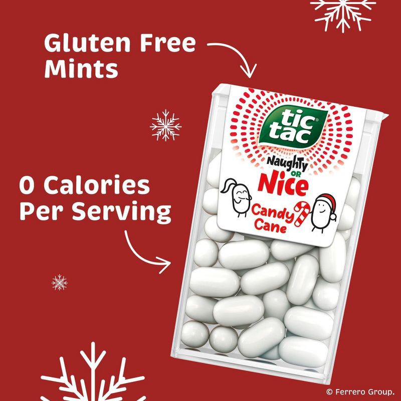 slide 6 of 8, Tic Tac Mint Candy Cane Mints - 0.84oz, 0.84 oz