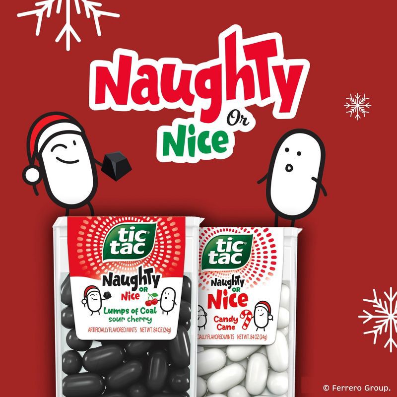 slide 5 of 8, Tic Tac Mint Candy Cane Mints - 0.84oz, 0.84 oz