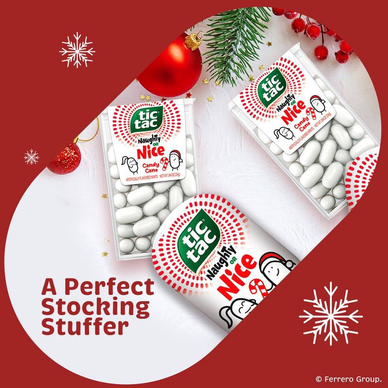 slide 7 of 8, Tic Tac Mint Candy Cane Mints - 0.84oz, 0.84 oz