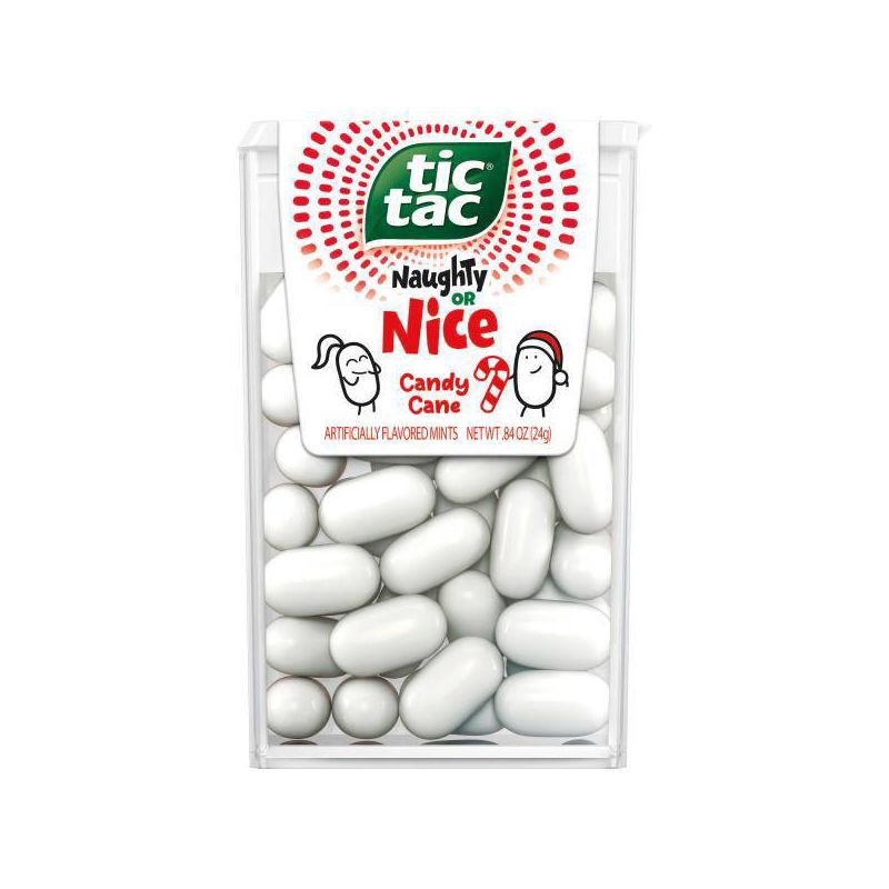 slide 1 of 6, Tic Tac Mint Candy Cane - 0.84oz, 0.84 oz