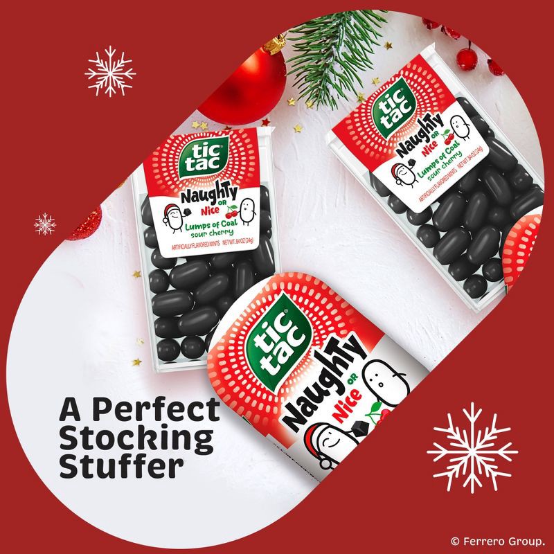 slide 7 of 8, Tic Tac Mint Sour Cherry Mints - 0.84oz, 0.84 oz