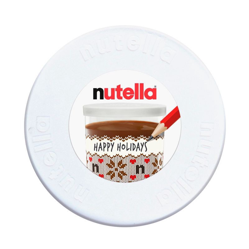 slide 13 of 13, Nutella Christmas Glass Jar (package may vary) - 7.09oz, 7.09 oz