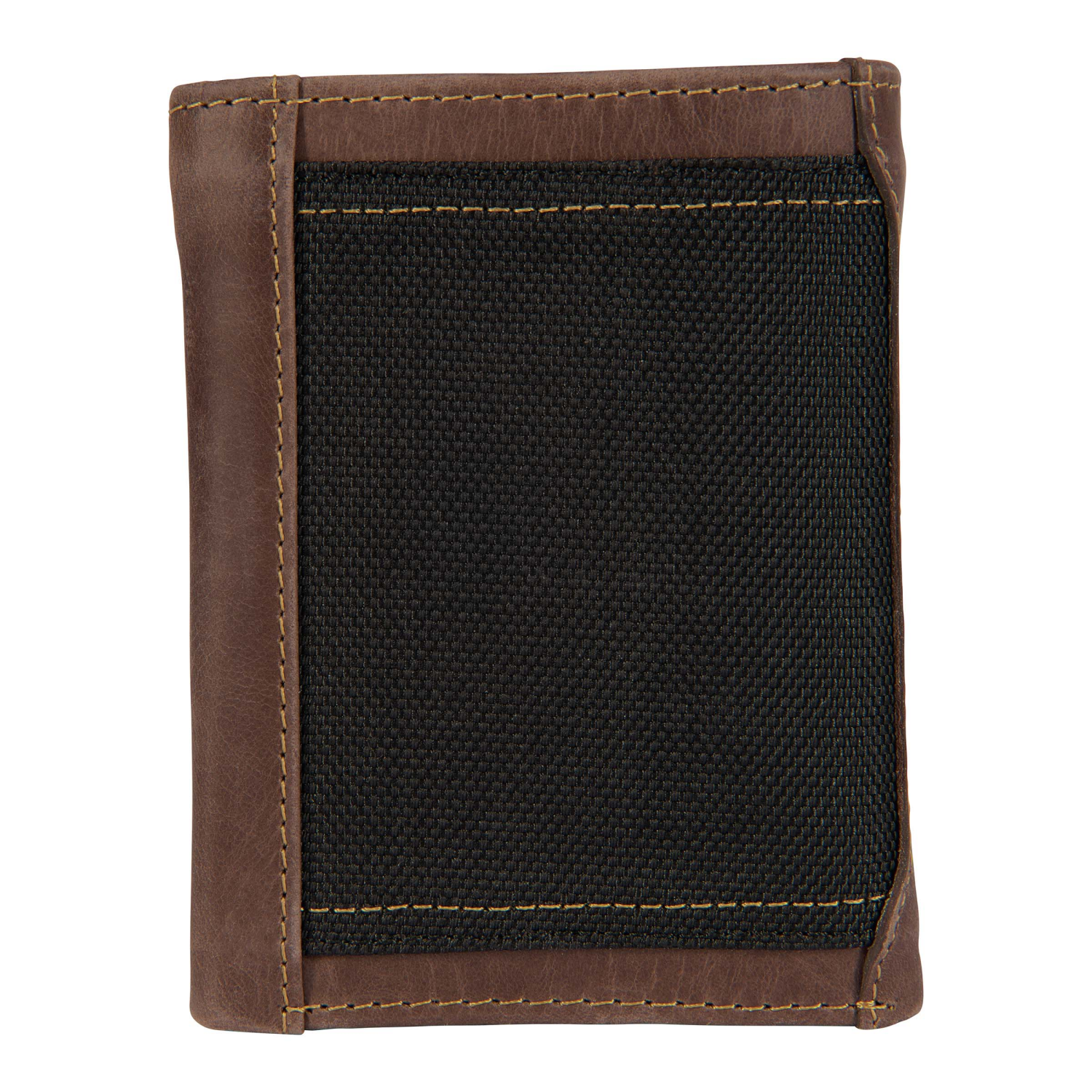 slide 2 of 5, Carhartt Leather Triple-Stitched Trifold Wallet, One Size