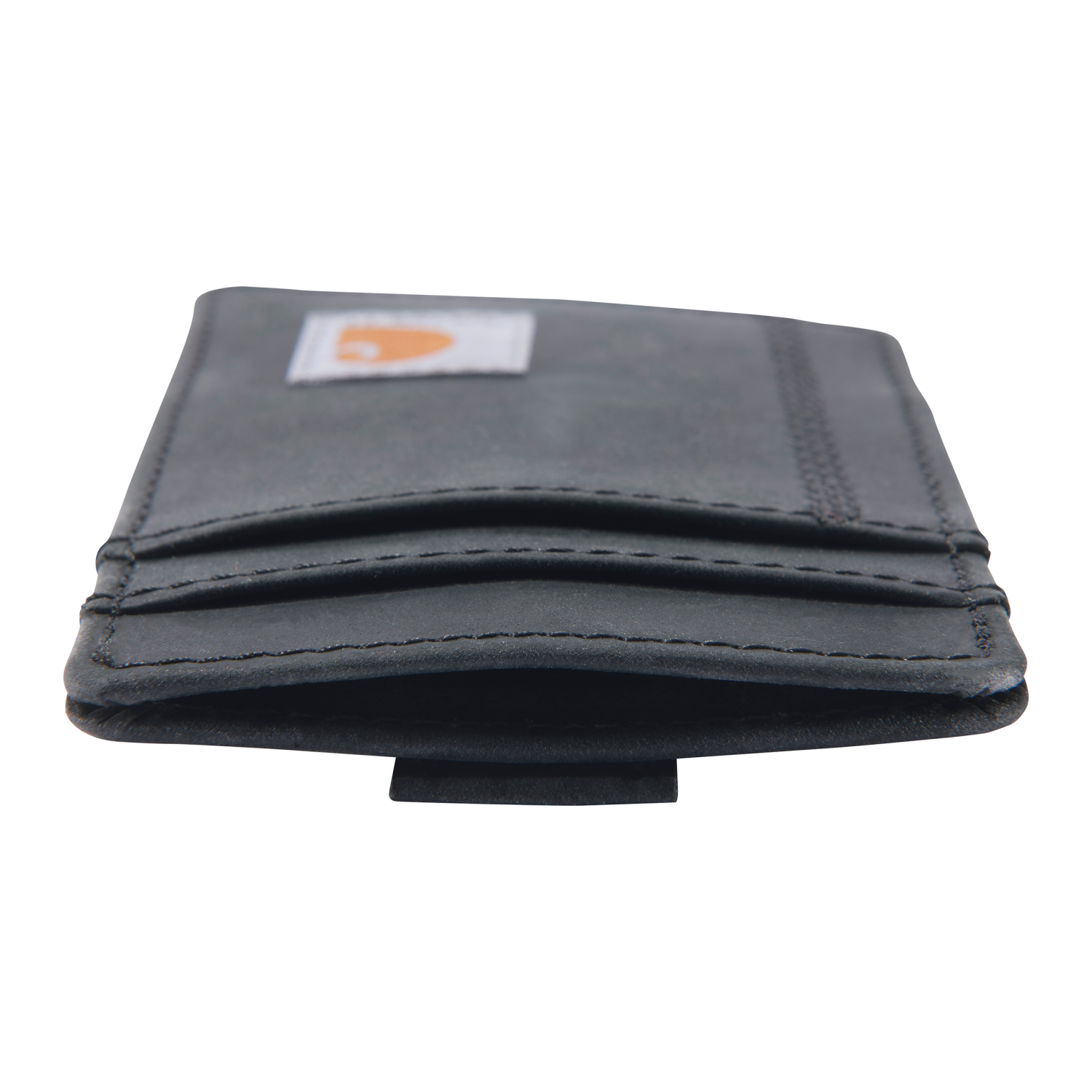 slide 3 of 3, Carhartt Saddle Leather Front Pocket Wallet, One Size