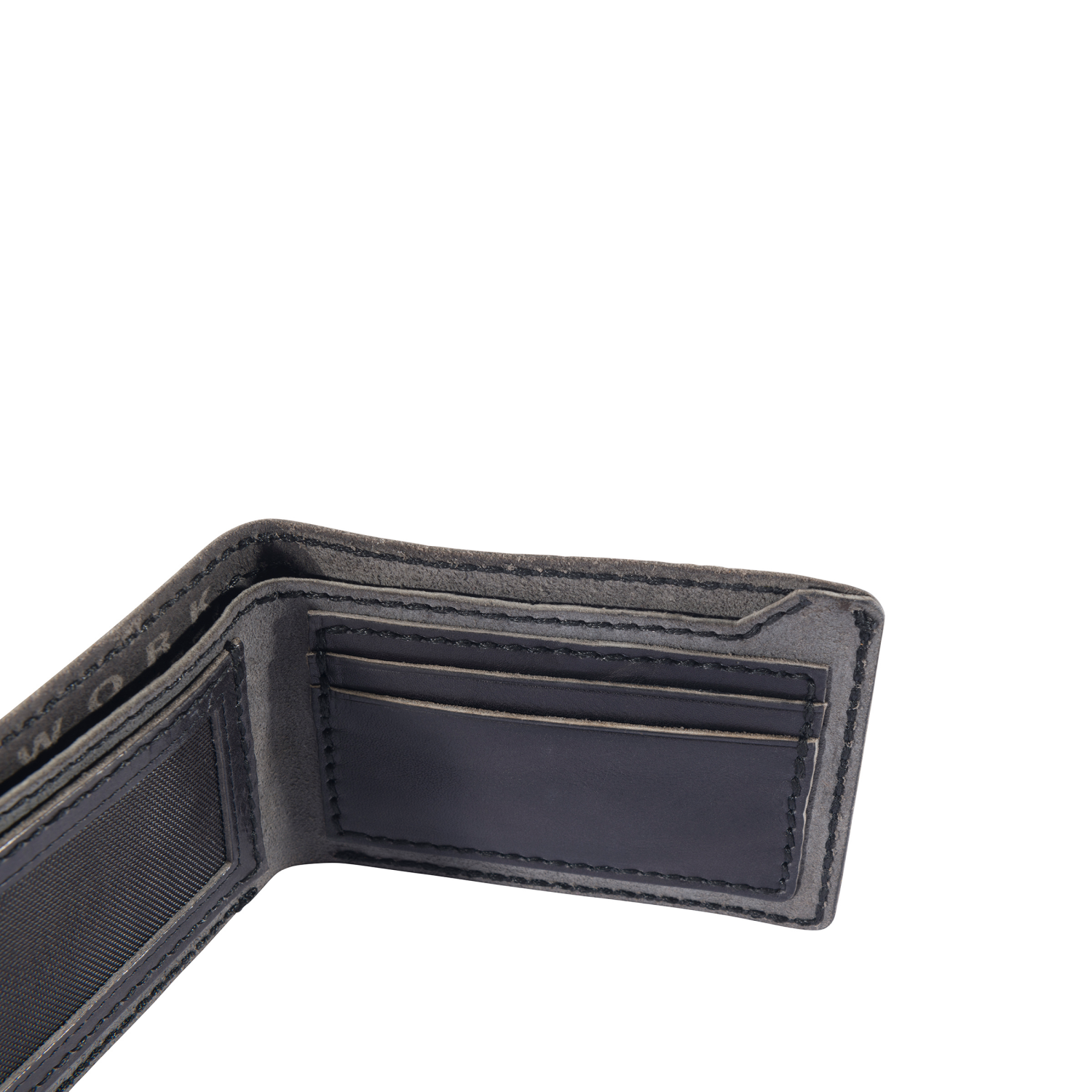 slide 4 of 5, Carhartt Patina Leather Bifold Wallet BLK, One Size