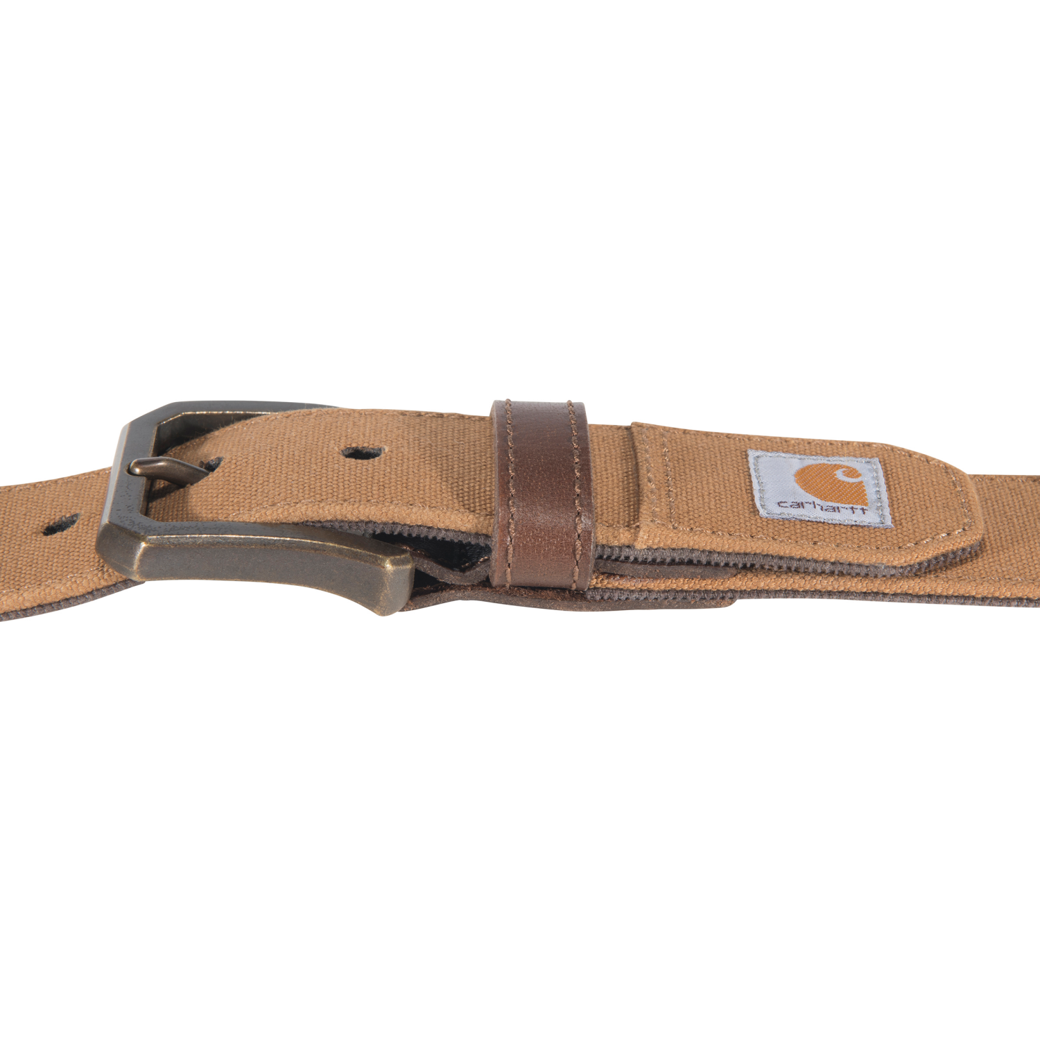 slide 4 of 4, Carhartt Canvas Duck Belt CH Brown-46, 1 ct