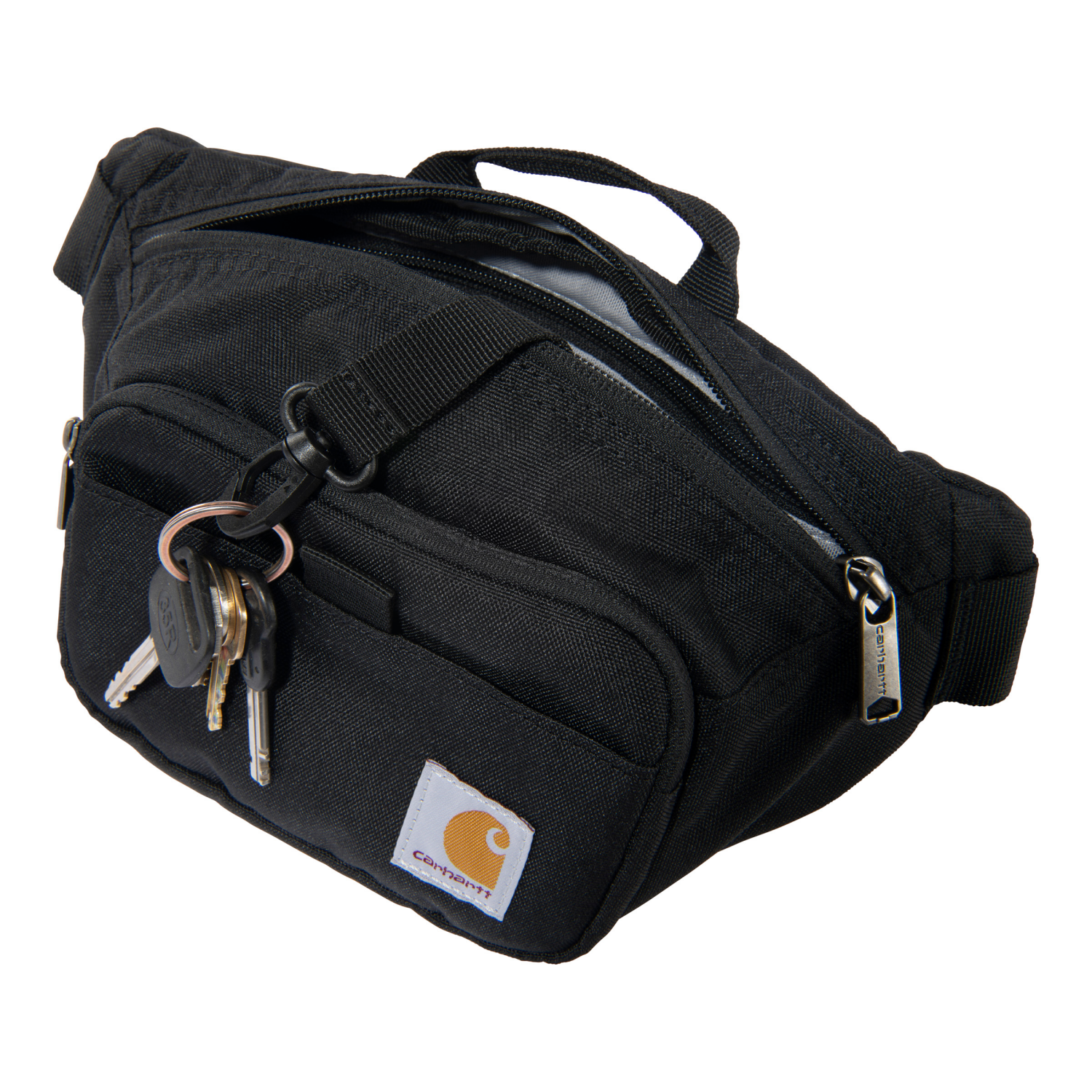 slide 4 of 5, Carhartt Waist Pack, Black, One Size, One Size