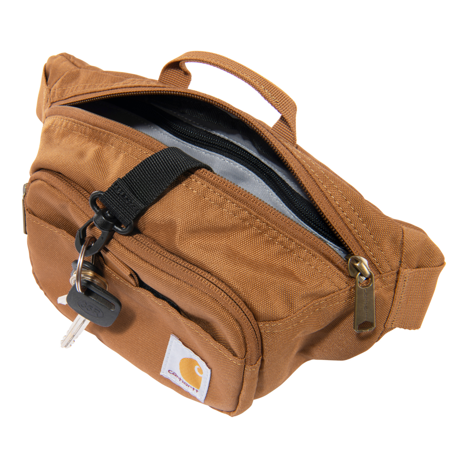 slide 6 of 6, Carhartt Waist Pack, Carhartt Brown, One Size, One Size