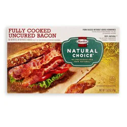 HORMEL NATURAL CHOICE Uncured Fully Cooked Bacon