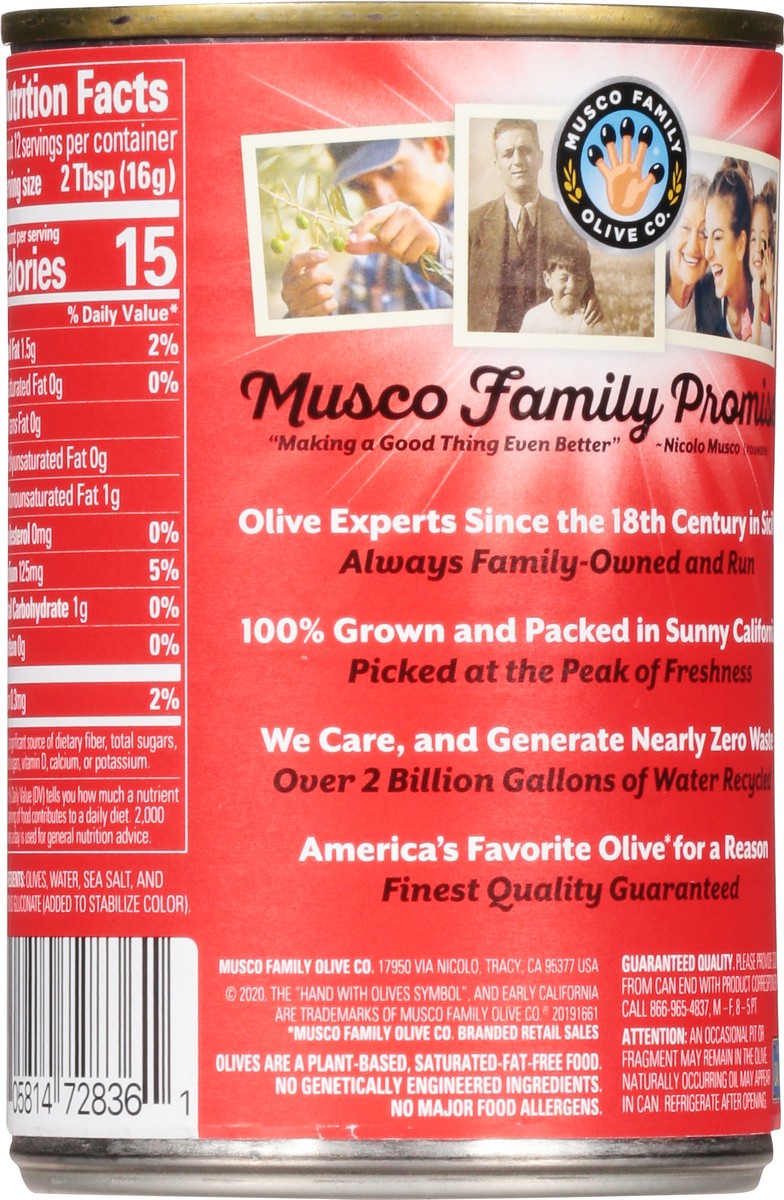 slide 8 of 12, Early California Musco Sliced Ec Ripe Olives, 6.5 oz