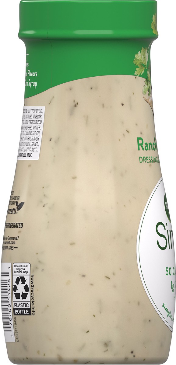 slide 7 of 9, Marzetti Simply Ranch, 12 oz