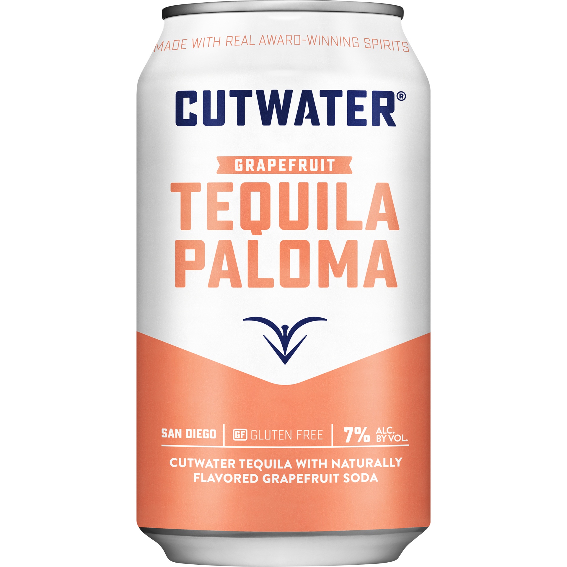slide 1 of 1, Cutwater Spirits Grapefruit Tequila Paloma, 7% ABV, 12 fl oz