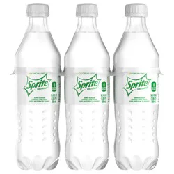 Sprite Zero Sugar Bottles, 16.9 fl oz, 6 Pack