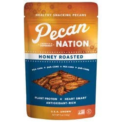 Pecan Nation Honey Roasted Snacking Pecans 5oz