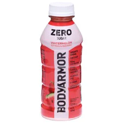 BODYARMOR Zero Sugar Watermelon Strawberry Electrolyte Sports Drink Bottle, 16 fl oz