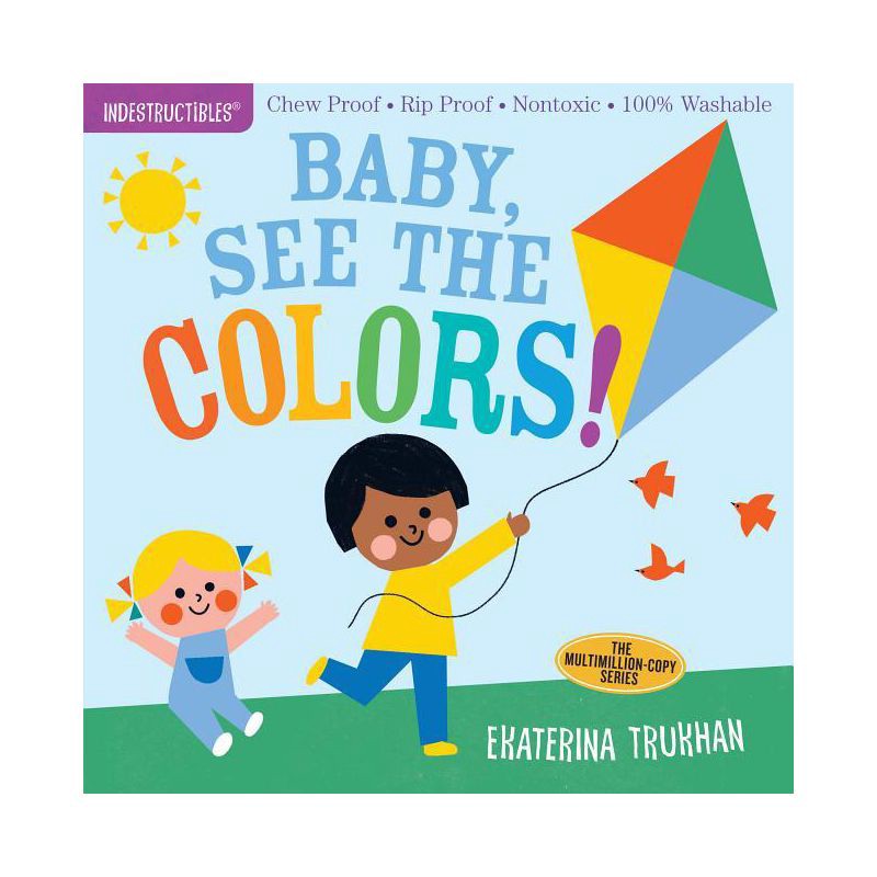 slide 1 of 1, Workman Indestructibles: Baby, See the Colors! - (Paperback), 1 ct