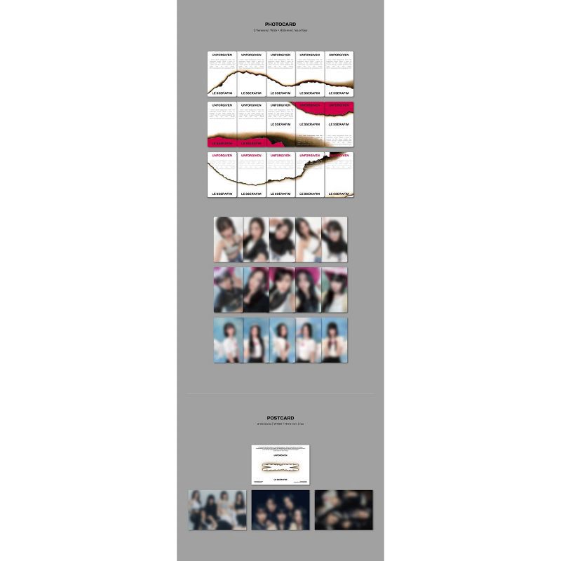 slide 2 of 5, Universal Music Group LE SSERAFIM - 1st Studio Album UNFORGIVEN (Target Exclusive, CD), 1 ct