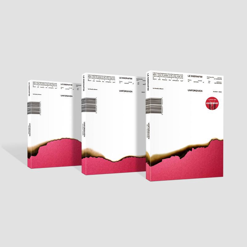 slide 1 of 5, Universal Music Group LE SSERAFIM - 1st Studio Album UNFORGIVEN (Target Exclusive, CD), 1 ct