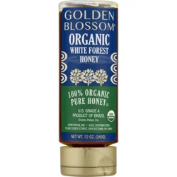 Golden Blossom Honey Organic Honey, White Forest