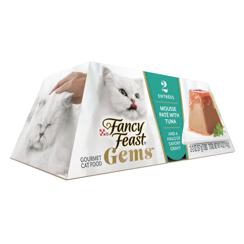 slide 13 of 15, Fancy Feast Gems Tuna Flavor Adult Wet Cat Food - 2oz/2ct, 2 ct; 2 oz